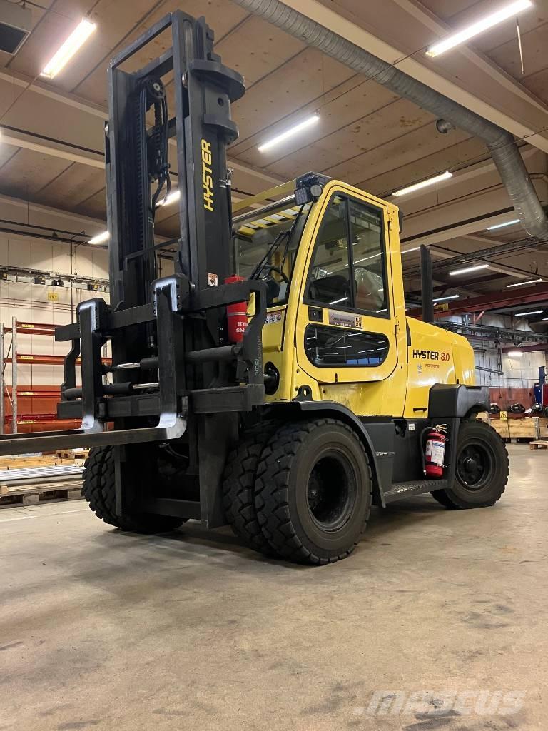 Hyster H8.0FTS Dieselmotviktstruckar