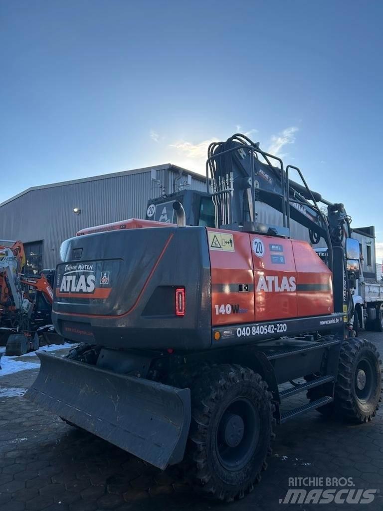 Atlas 140W-BLUE Hjulgrävare