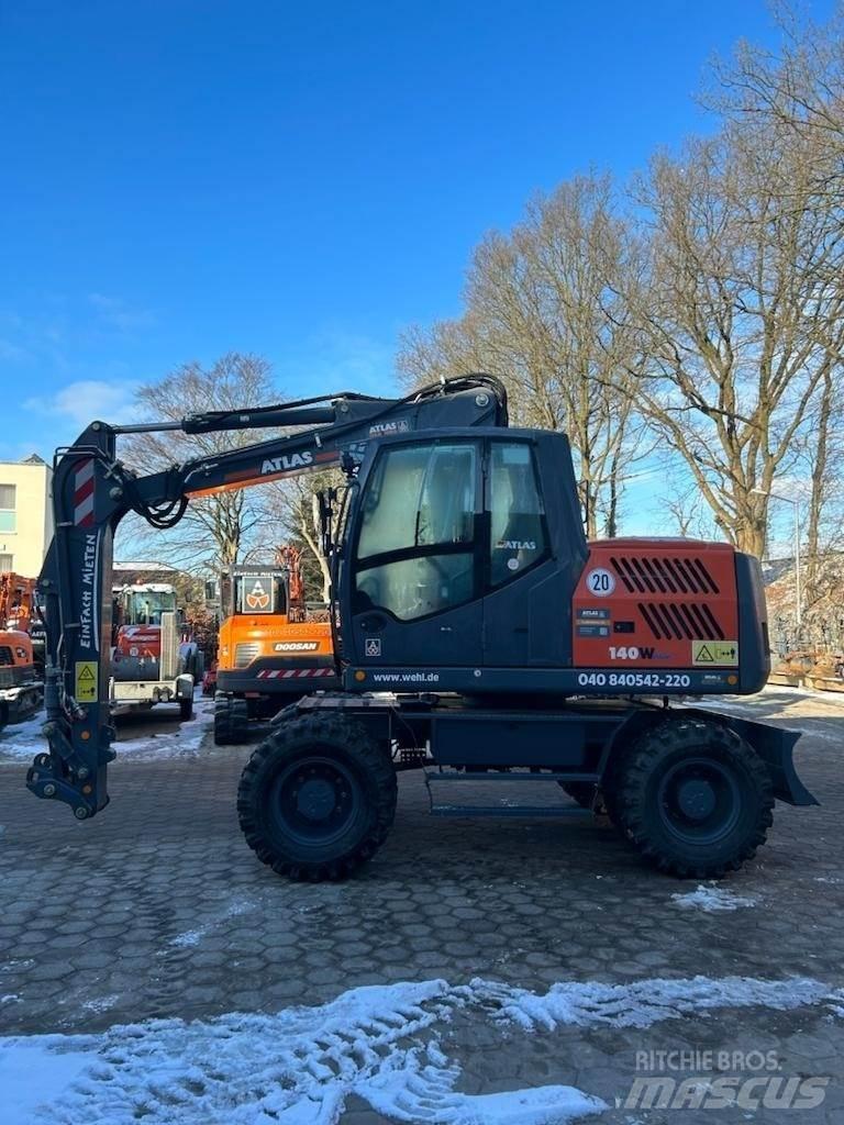 Atlas 140W-BLUE Hjulgrävare