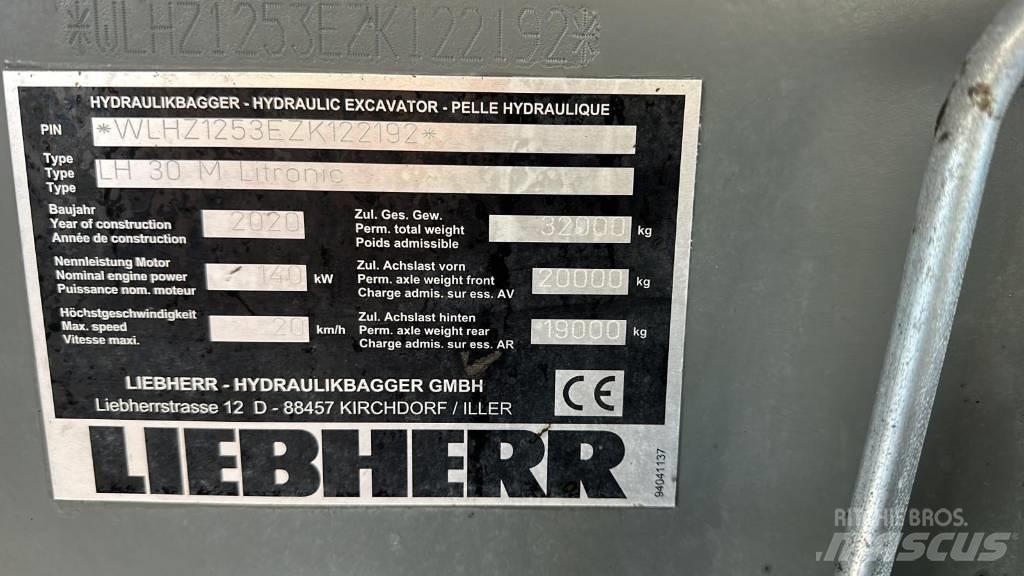 Liebherr LH 30 M Avfalls / industri hantering