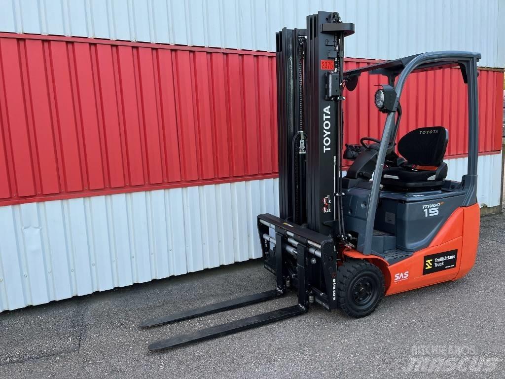 Toyota 8 FB E 15 Elmotviktstruckar