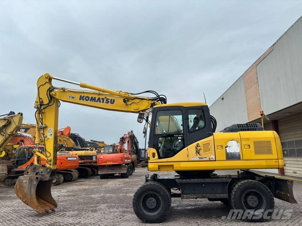 Komatsu PW 180-7 Hjulgrävare