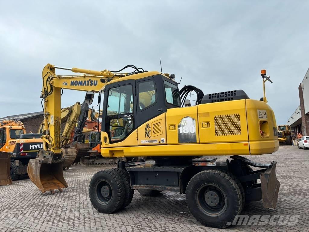 Komatsu PW 180-7 Hjulgrävare