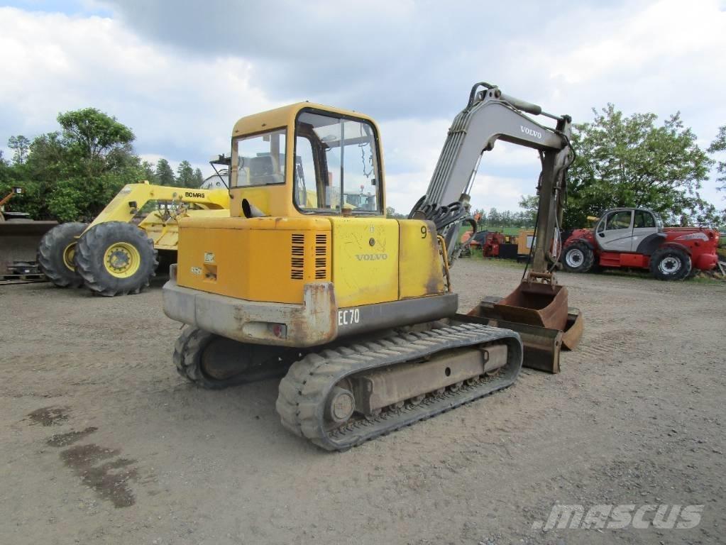 Volvo EC 70  ECR 88 Midigrävmaskiner 7t - 12t
