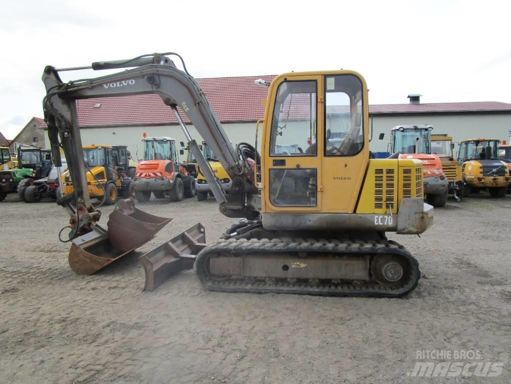 Volvo EC 70  ECR 88 Midigrävmaskiner 7t - 12t