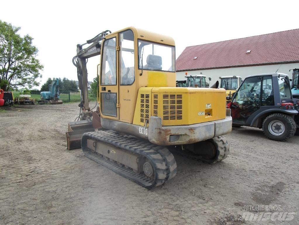 Volvo EC 70  ECR 88 Midigrävmaskiner 7t - 12t