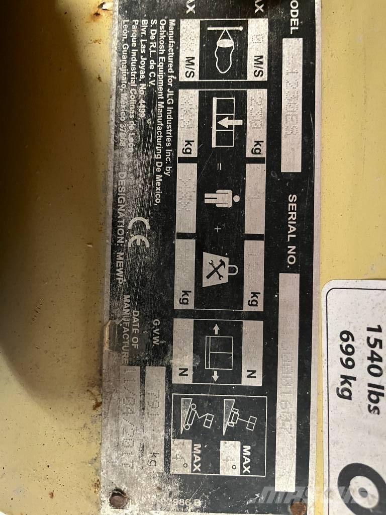 JLG 1230 ES Personhissar och andra hissar