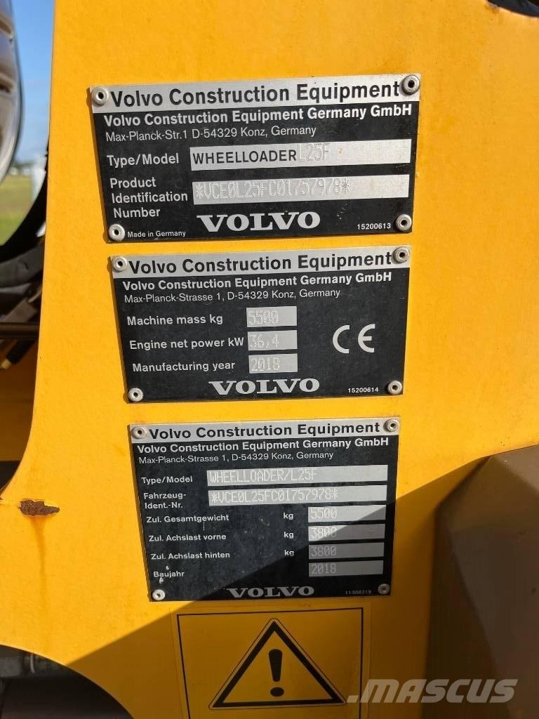 Volvo L 25 F Hjullastare