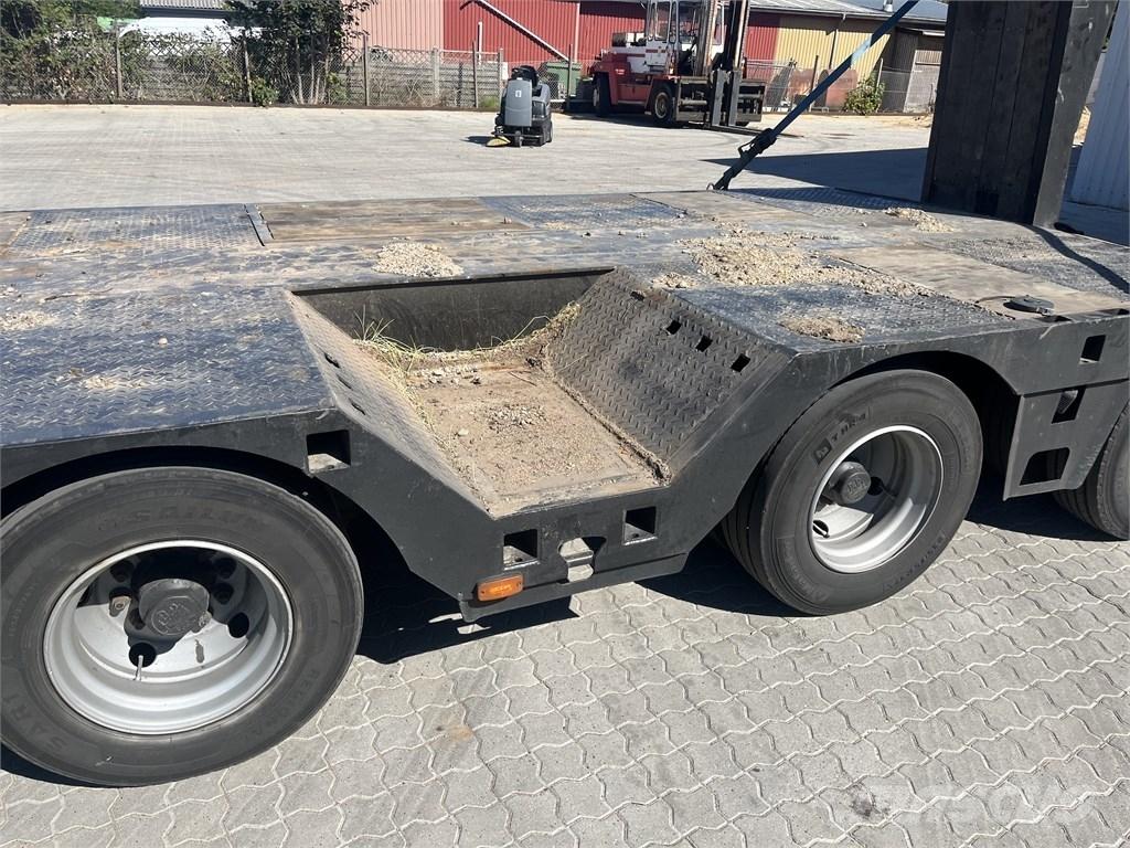 AMT 4 aksler Låg lastande semi trailer