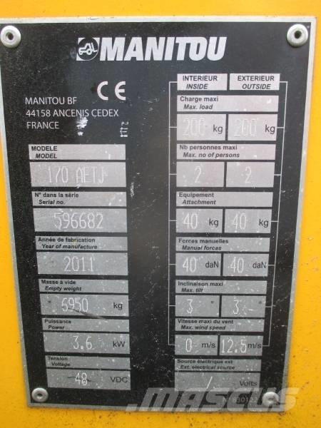 Manitou 170AETJ Bomliftar