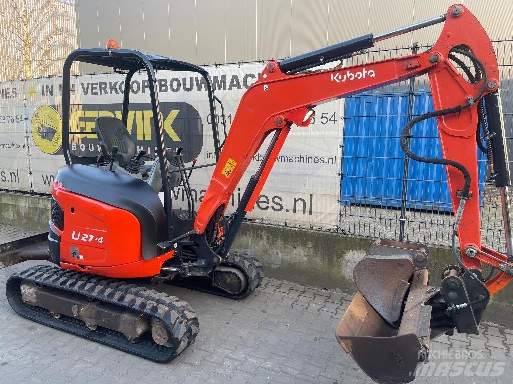 Kubota U 27-4 Minigrävare < 7t