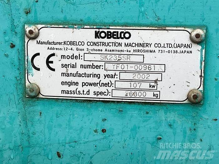 Kobelco SK235 SR Specialgrävmaskiner