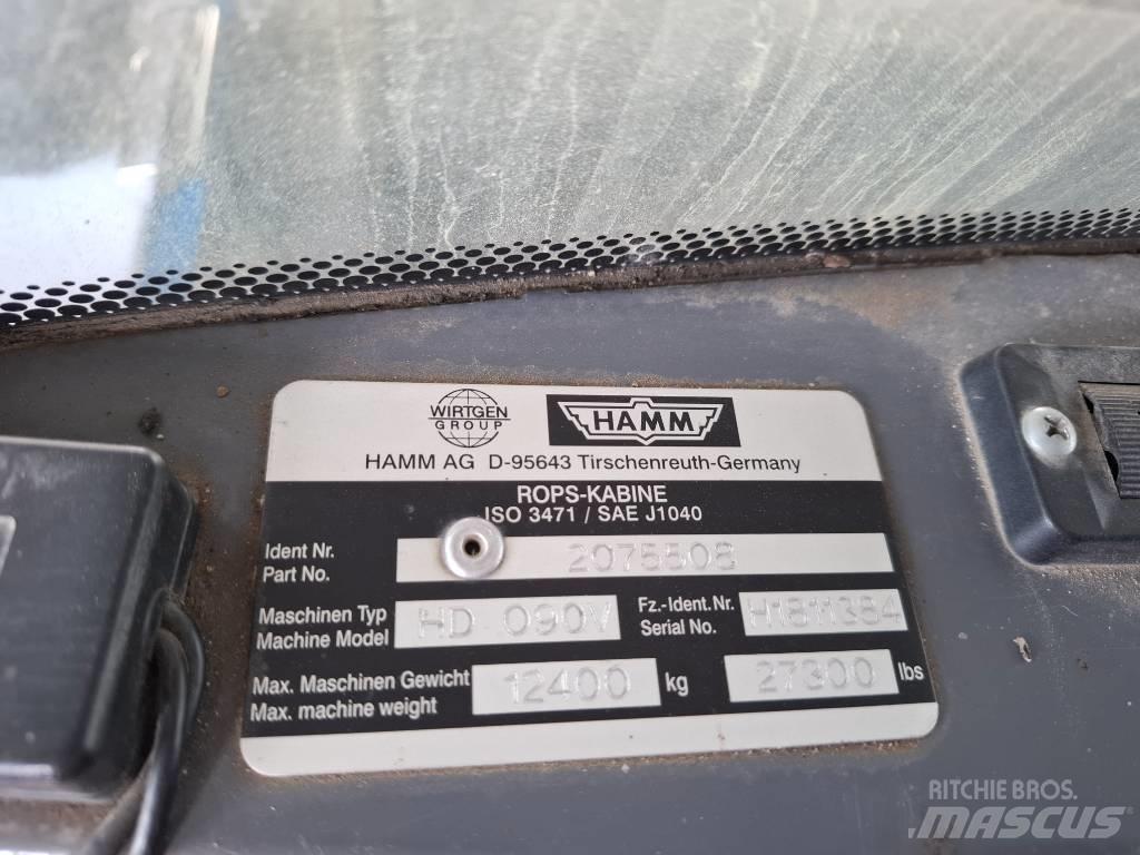 Hamm HD 92V Andra vältar