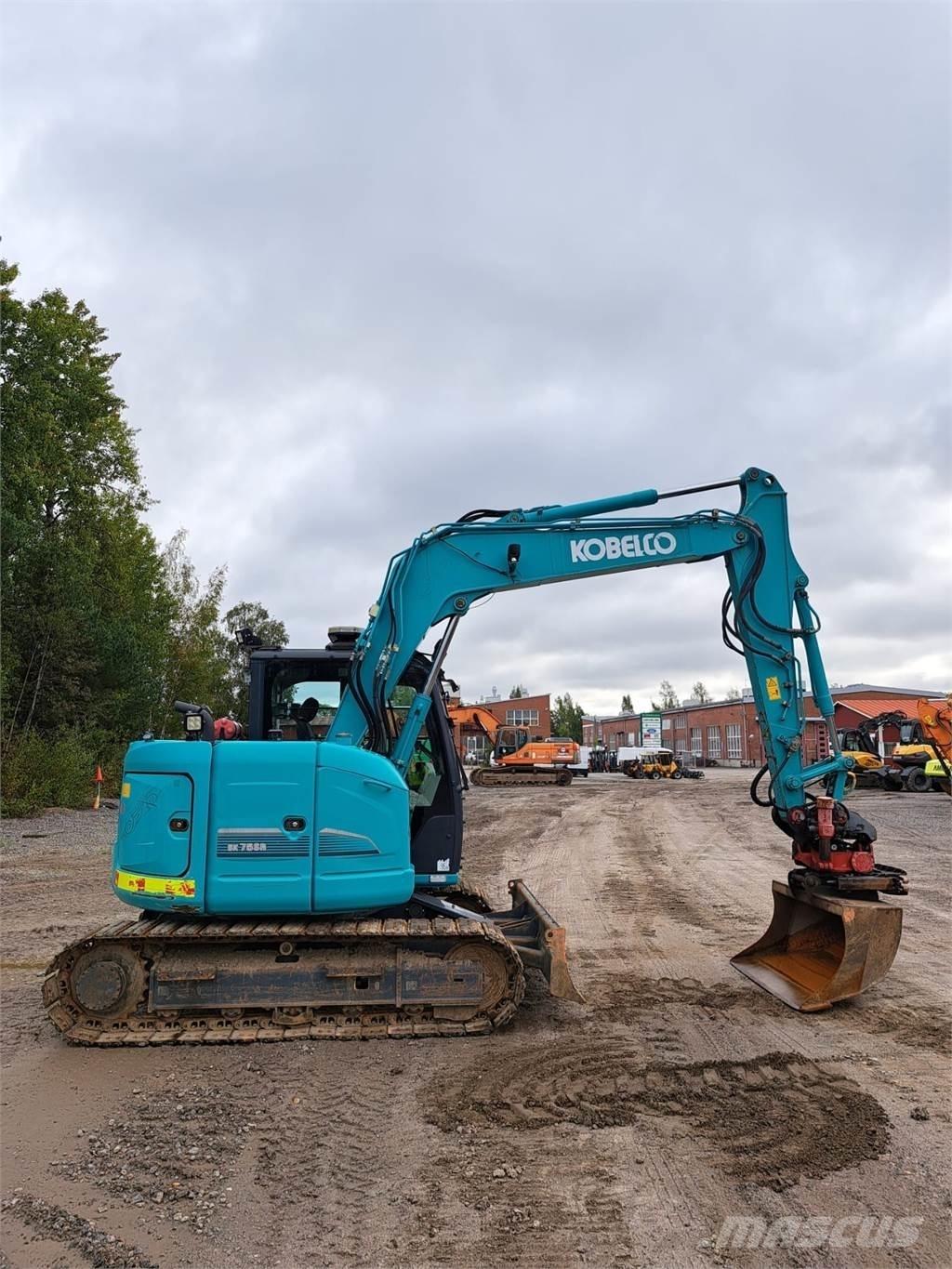 Kobelco SK75SR-3E Minigrävare < 7t