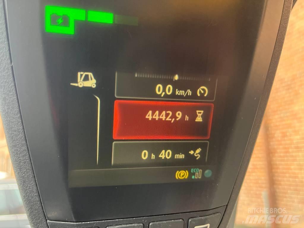 Linde E 12 Elmotviktstruckar