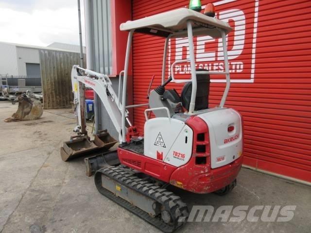 Takeuchi TB 216 Minigrävare < 7t