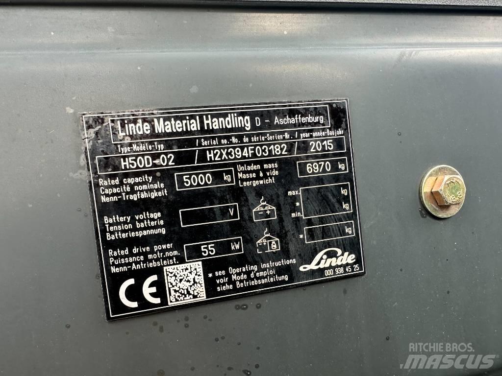 Linde H 50 D Dieselmotviktstruckar