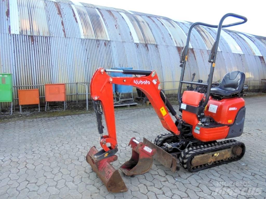 Kubota K 008-3 Minigrävare < 7t