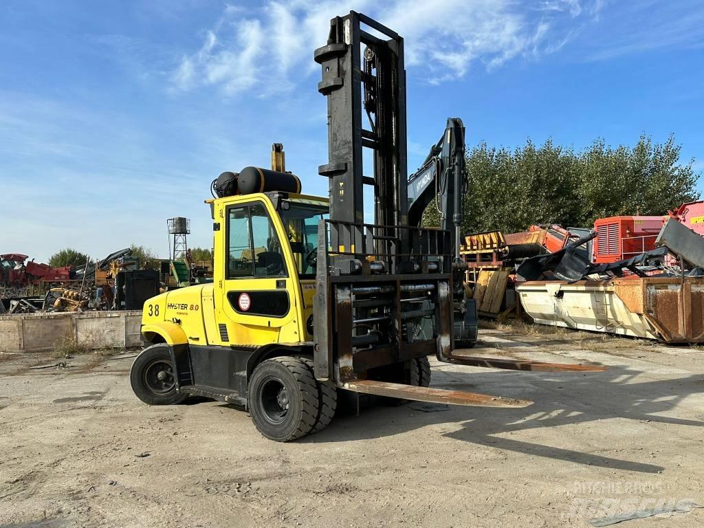 Hyster H 8.0FT9 Gasolmotviktstruckar