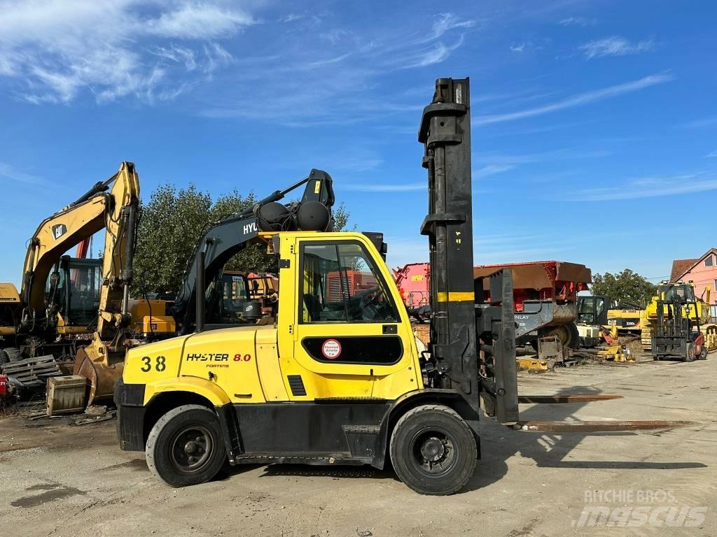 Hyster H 8.0FT9 Gasolmotviktstruckar