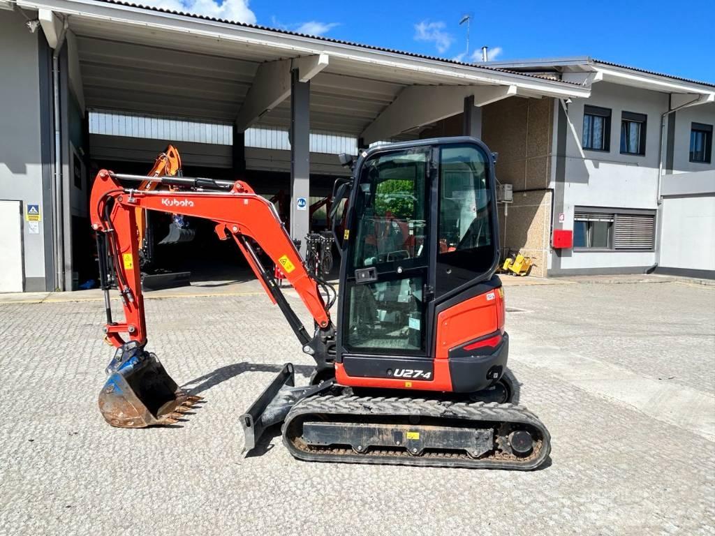 Kubota u27 hi Minigrävare < 7t