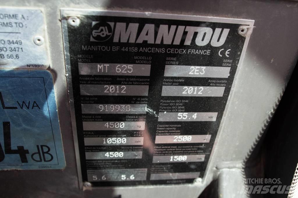 Manitou MT625 Teleskoplastare
