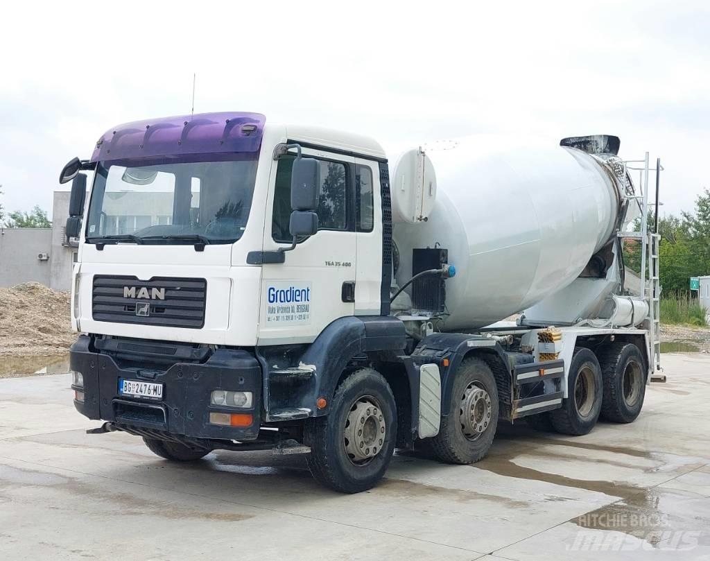 MAN TGA 35.400 Cementbil