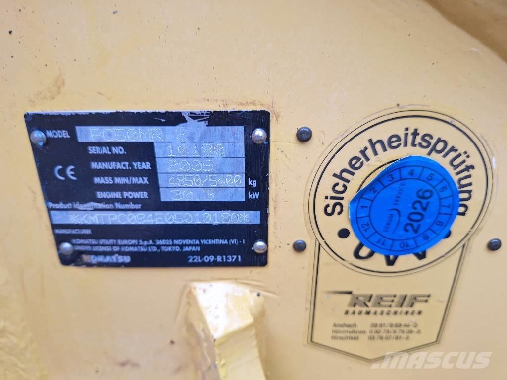 Komatsu PC 55 MR-2 Minigrävare < 7t