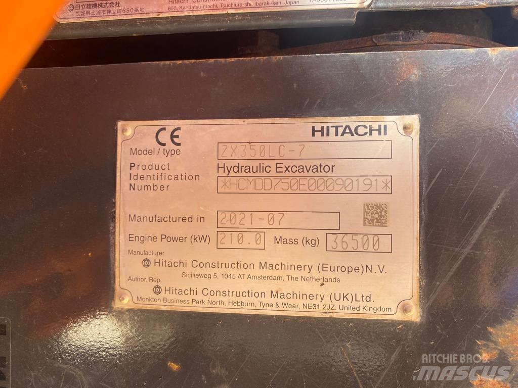 Hitachi ZX 350 LC-6 Bandgrävare