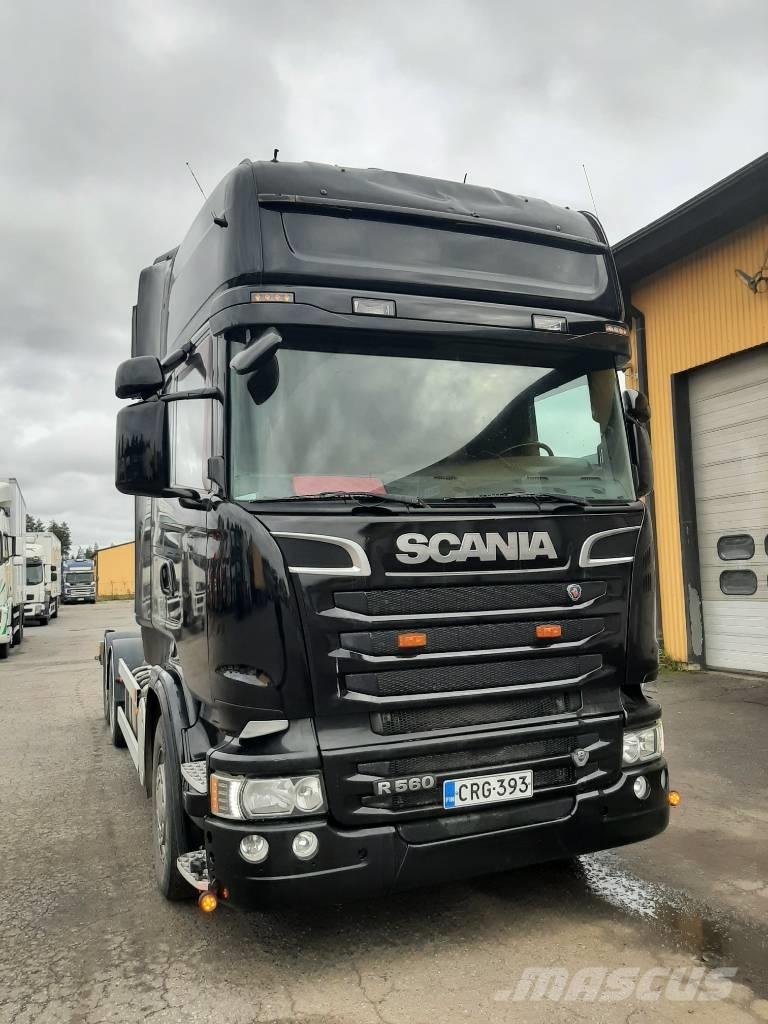 Scania R 560 Lastväxlare/Krokbilar
