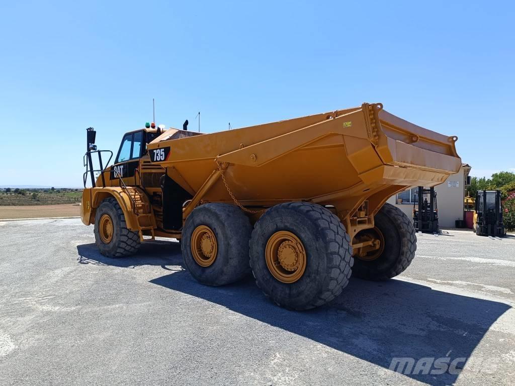 CAT 735 Midjestyrd dumper