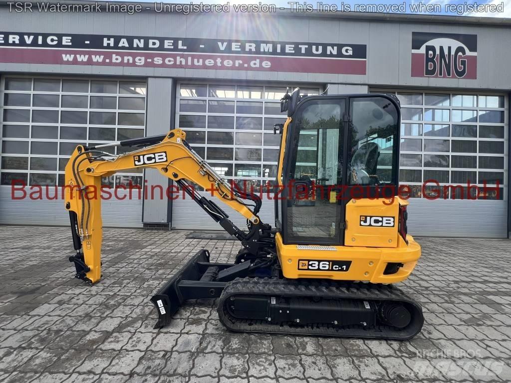 JCB 36C -werkneu- Minigrävare < 7t