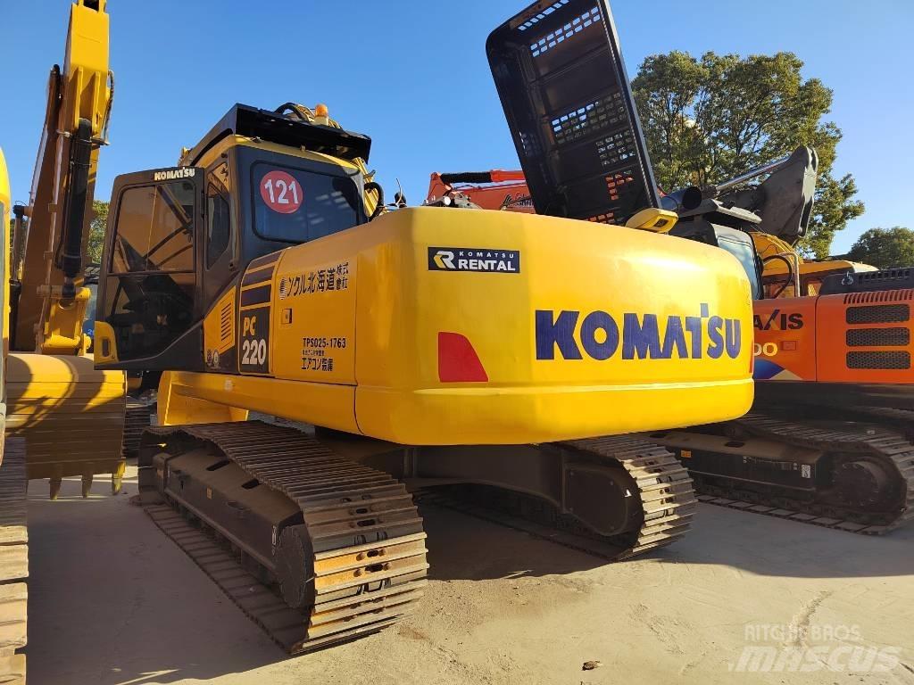 Komatsu PC220-7 Bandgrävare