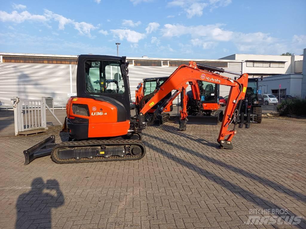 Kubota U36-4GL Minigrävare < 7t