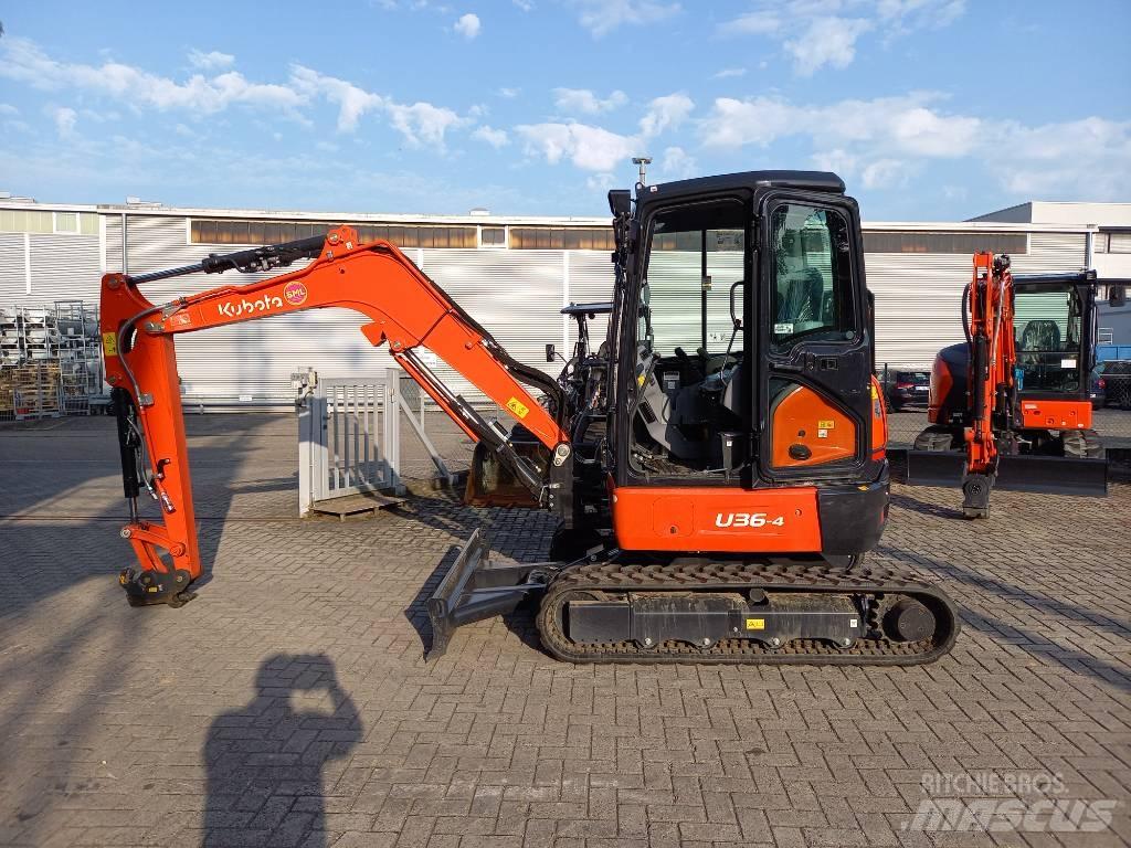 Kubota U36-4GL Minigrävare < 7t