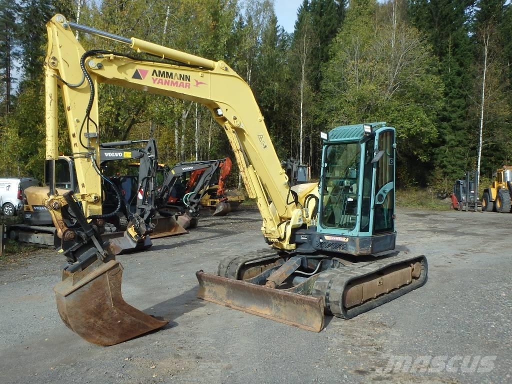Yanmar Vio 75 A Midigrävmaskiner 7t - 12t