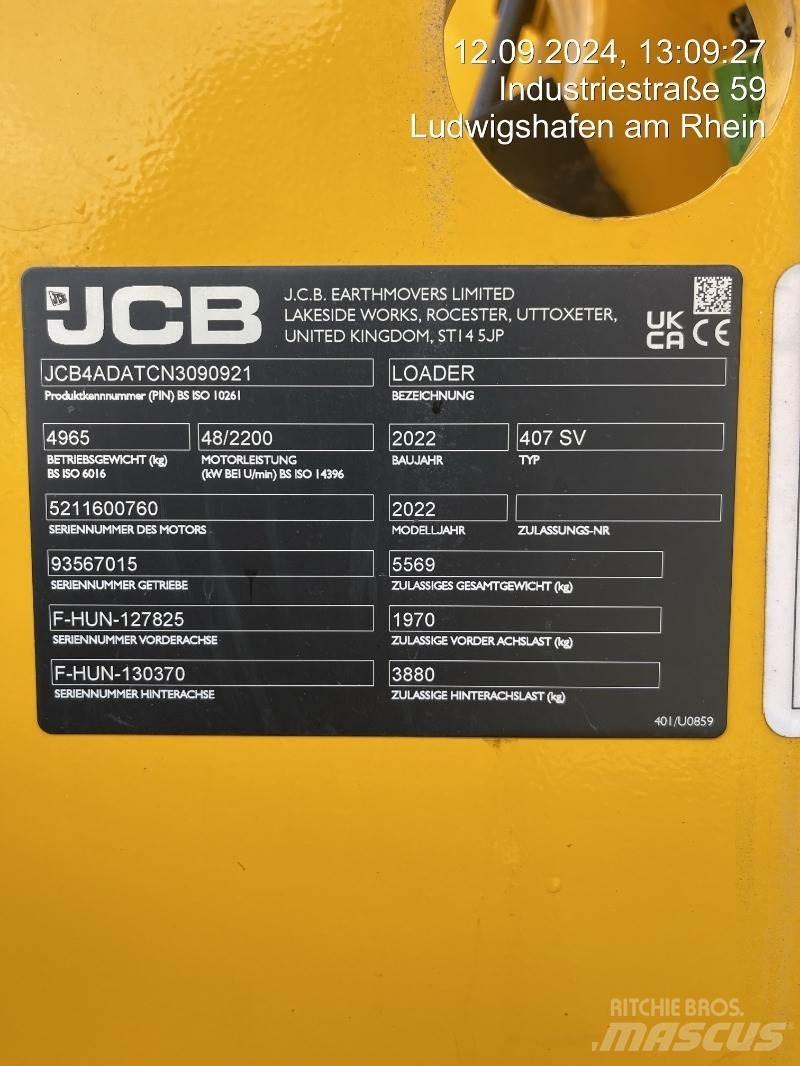 JCB 407 Hjullastare