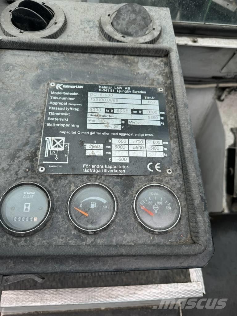 Kalmar DC6-600 Dieselmotviktstruckar