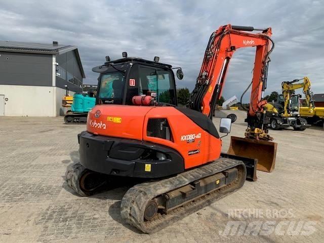 Kubota KX 080-4 Midigrävmaskiner 7t - 12t