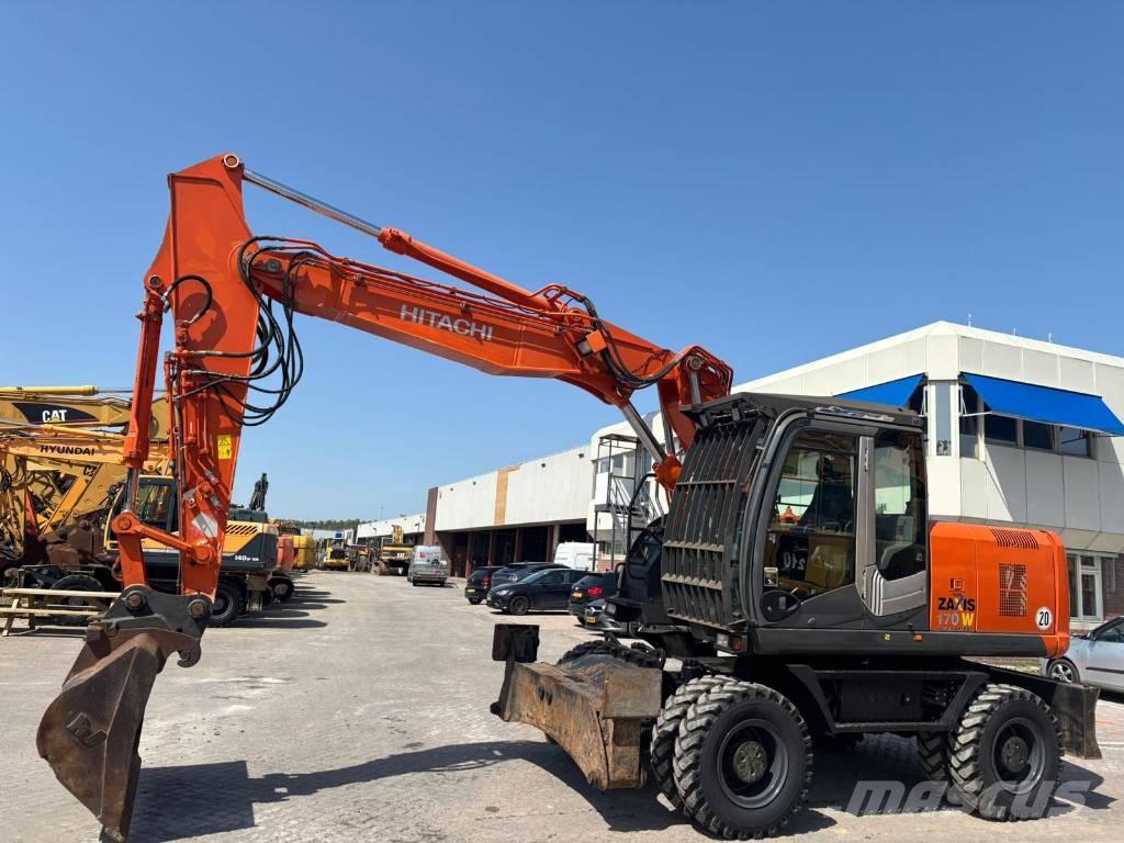 Hitachi ZX 170 W-3 Hjulgrävare