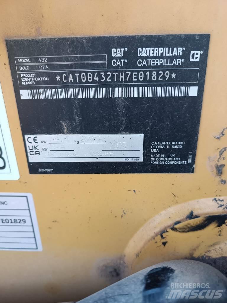 CAT 432 F Grävlastare