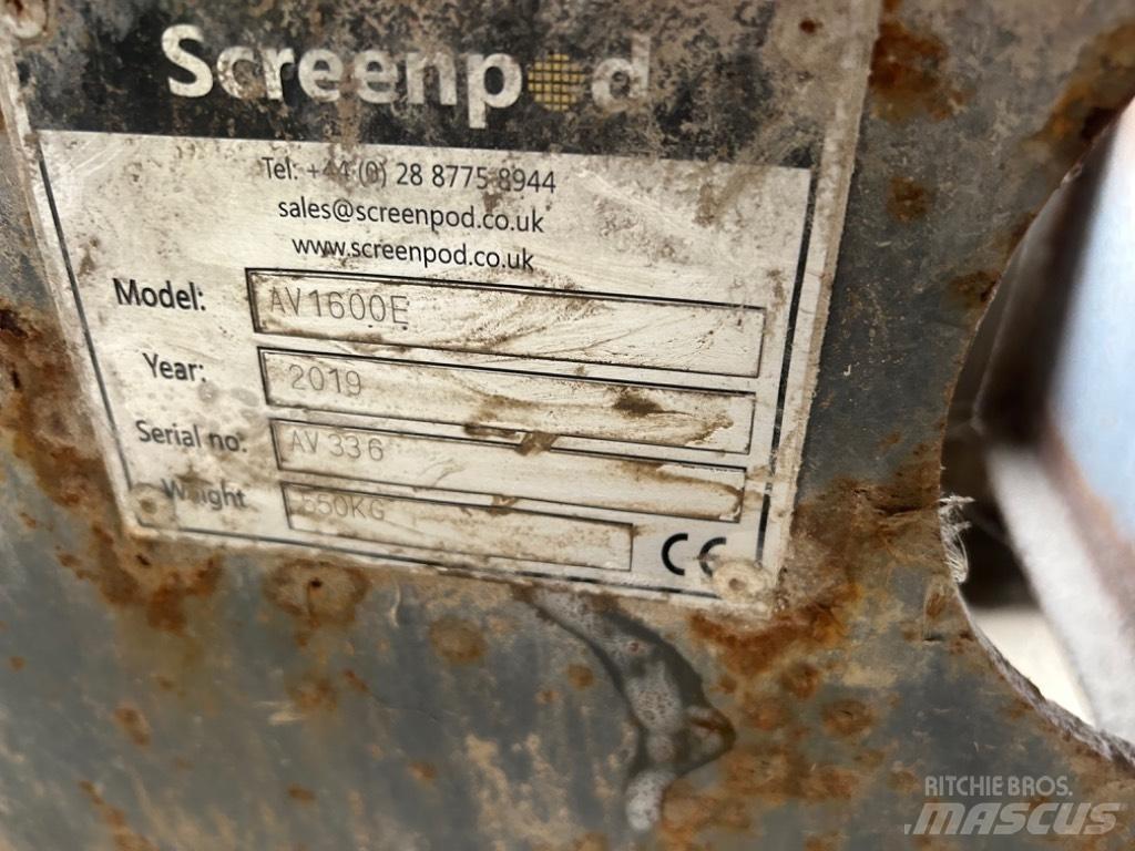 Screenpod AV1600E Sorteringsutrustning för sopor