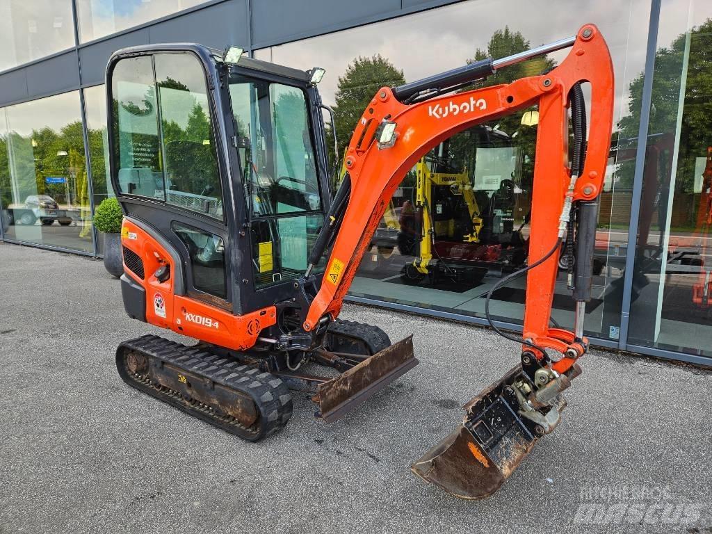 Kubota KX 019-4 Minigrävare < 7t