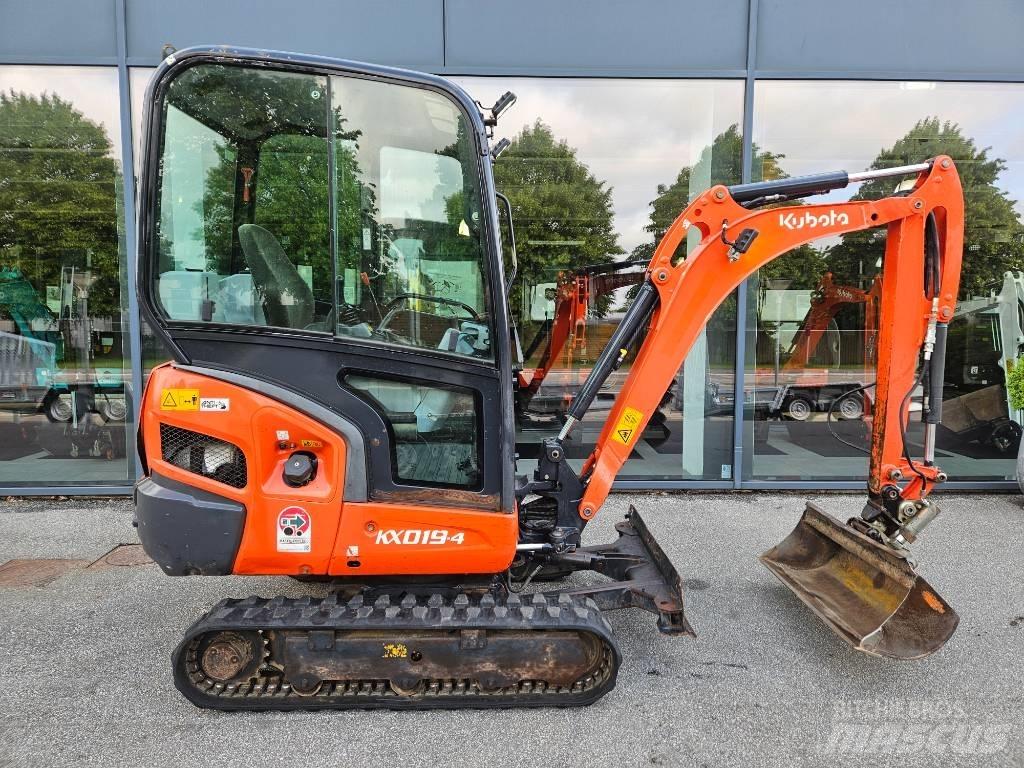 Kubota KX 019-4 Minigrävare < 7t