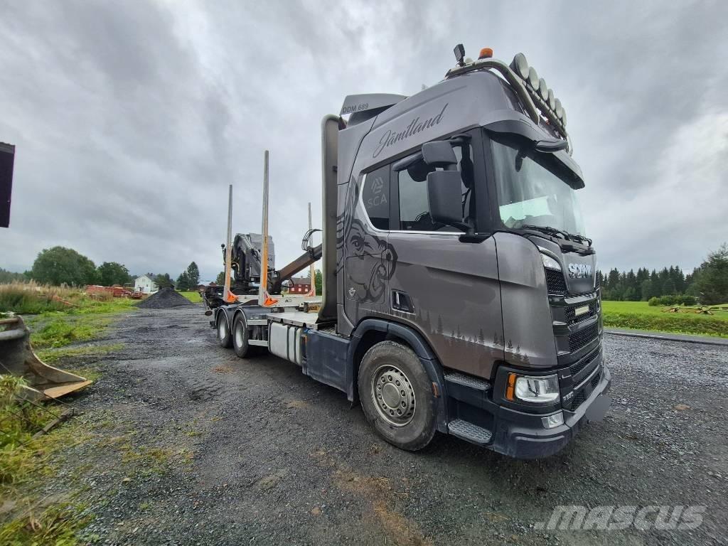 Scania R 650 Timmerbilar