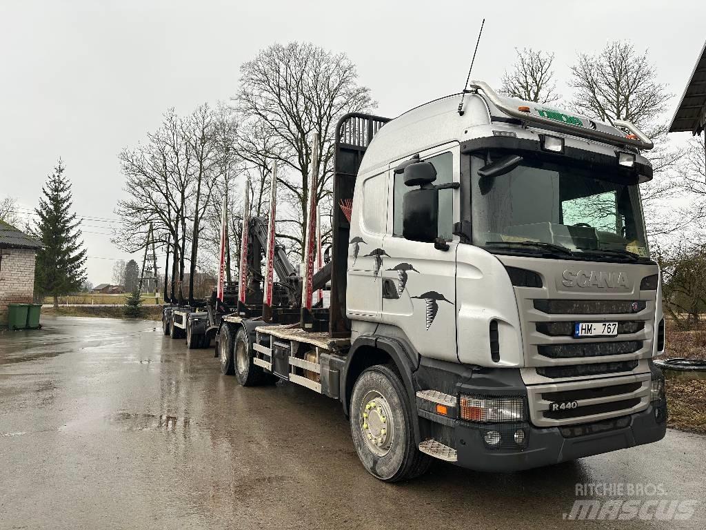 Scania R440 Timmerbilar