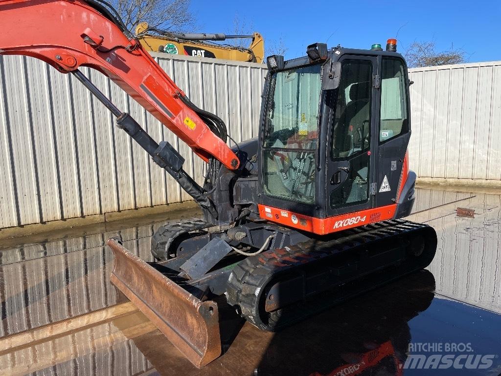 Kubota KX 080-4 Midigrävmaskiner 7t - 12t
