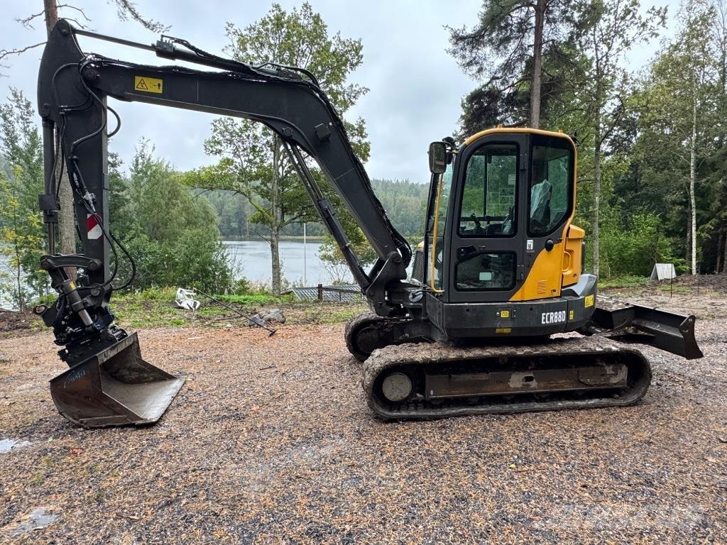 Volvo ECR 88 D Midigrävmaskiner 7t - 12t