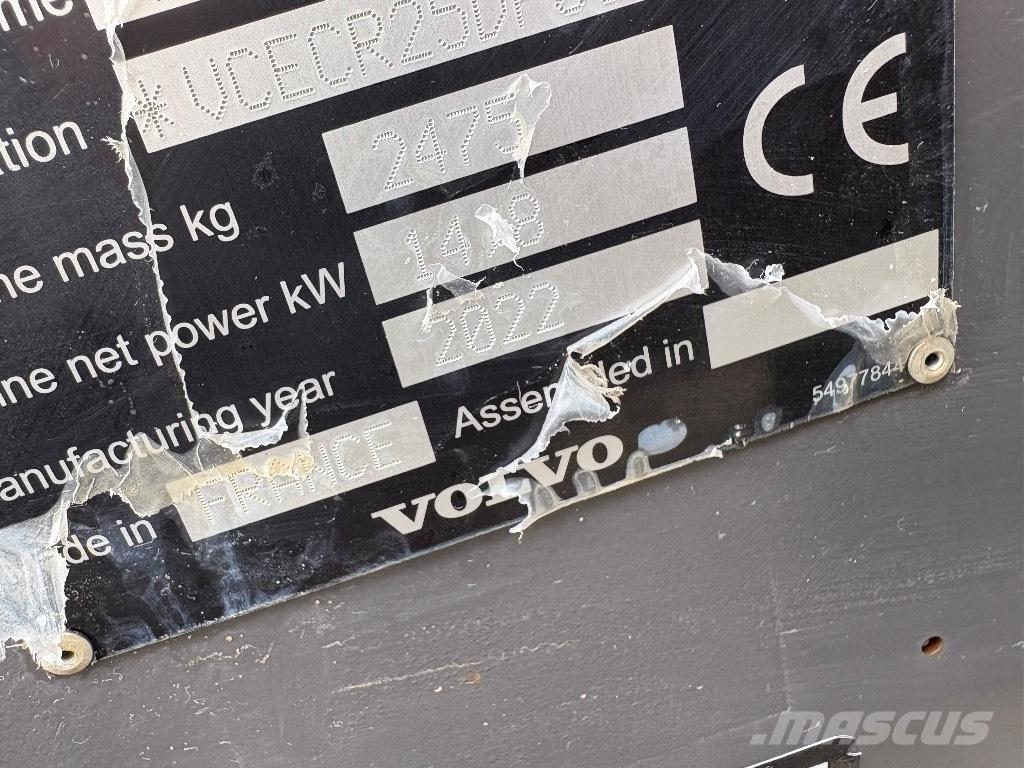 Volvo ECR 25 D Minigrävare < 7t