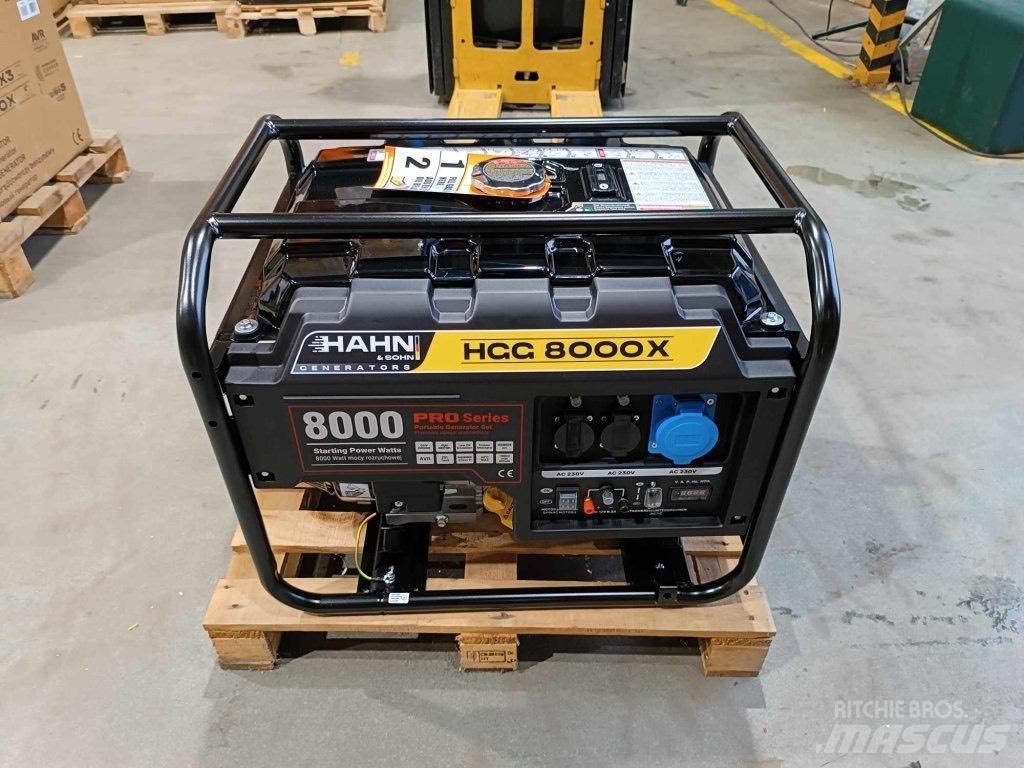  Hahn & Sohn HGG 8000 X Bensingeneratorer